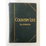 Country Life Magazine, vols I no 1 January 8th 1897 through Vol IV December 1898,