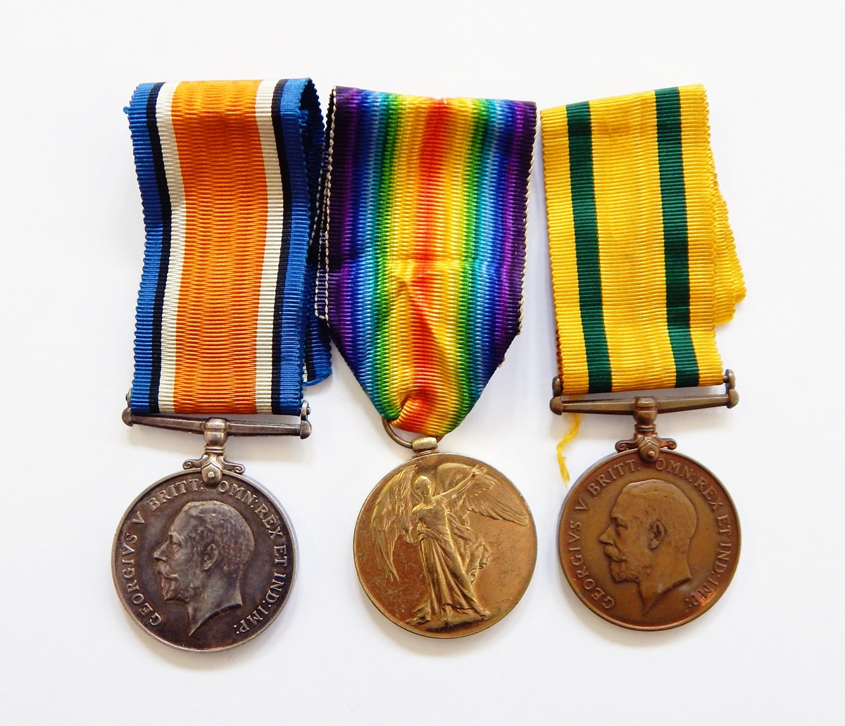 WWI Territorial Force medal,