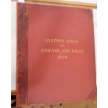 Saxton, Christopher "An Atlas of England and Wales", engraved 1574 and 1579,