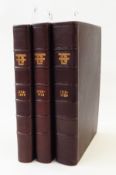 Three folio vols "Proceedings of the Commission of the Peace" bound in, 1682-1699,