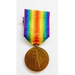 WWI Victory medal named to '2 LIEUT C F ROWLAND',