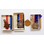 WWI Naval trio with Royal Naval reserve long service and good conduct medal,