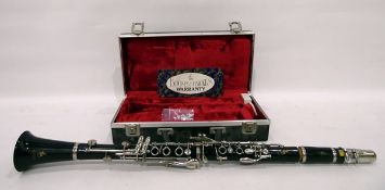 Boosey & Hawkes clarinet, cased,