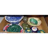 Quantity of assorted ceramics including a Brentleigh ware bowl 'The Beach',