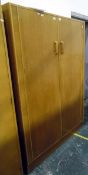 G-Plan oak wardrobe