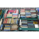 Large quantity of books including Mazo De La Roche, Cecil Roberts, Sachs Rohmer,