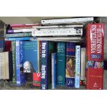 Quantity of hardback books including The Oxford Dictionary of English Proverbs,