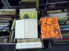 Quantity of assorted books on various subjects, including ballet, art, Islam, poetry, novels,