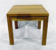 Lightwood square occasional table