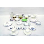 Quantity of decorative china to include a Shelley china bowl, a Coalport egg cup,