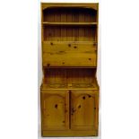 Small pine cupboard/narrow dresser,