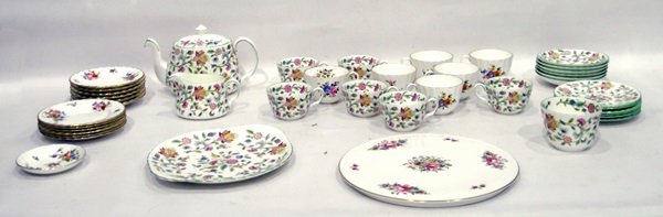 Minton 'Haddon Hall' part tea service, no.