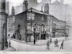 Laurence Stephen Lowry (1887-1976) Limited edition print "Great Ancoats Street", with blindstamp,