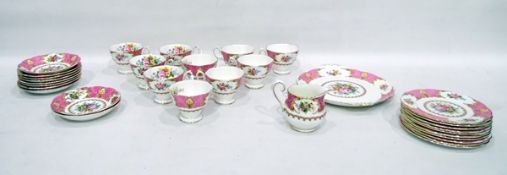 Royal Albert 'Lady Carlyle' part tea service