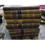 Fine Bindings: Commons Journals 1890, 1901, 1912, 1913, 1916, 1919, etc, marbled boards,