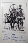 After Chaim Topol Limited edition etching "Best Friends",