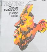 Quantity of long playing records including Count Basie, The Oscar Peterson Trio, Johnny Hodges,