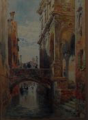 Ernest George (1839-1922) Watercolour drawing "San Rocco, Venice",