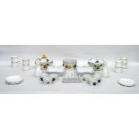 Quantity of Royal Worcester 'Evesham' pattern tableware including two tureens and covers, ramekins,