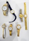 Assorted gent's and lady's wristwatches to include Seiko, Citizen, Limit, Aviva,