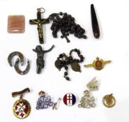 Quantity of enamel brooches to include St John's Ambulance for Service, AVF, Royal Engineers,