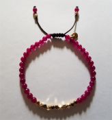 Lola Rose sugar plum quartzite bracelet