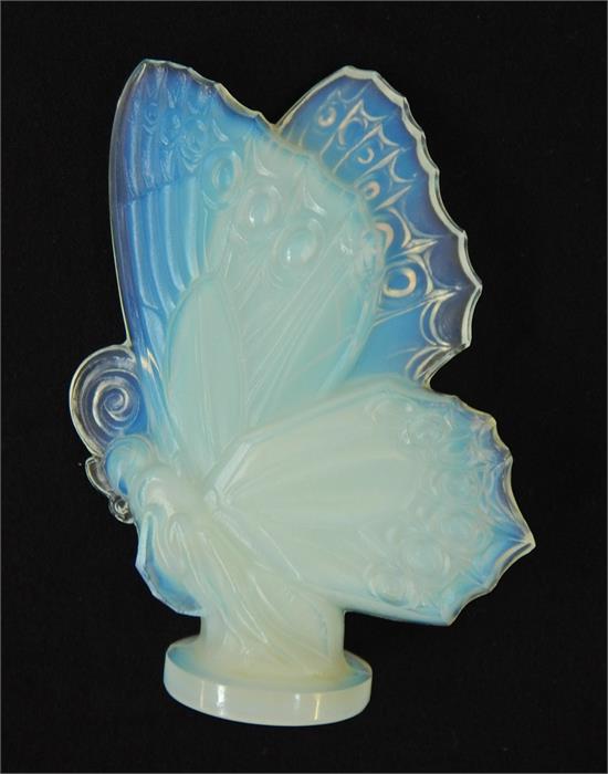 Sabino Paris glass butterfly, 15cm high