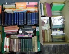 Large quantity of books including Dornford Yates, PG Wodehouse, Charles Dickens, Charlotte Bronte,