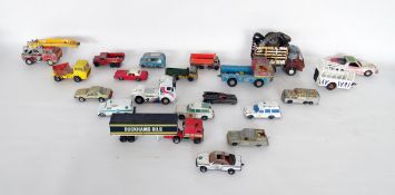 Mid 20th century and later diecast vehicles (playworn)