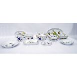 Quantity Royal Worcester oven to tableware 'Evesham' pattern, to include three covered vegetable