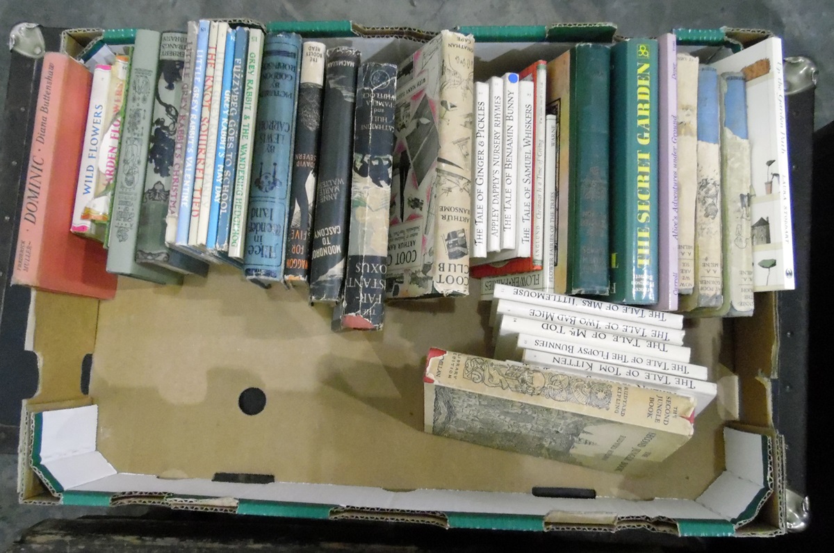 Various children's books including Alison Uttley, Arthur Ransome, AA Milne, Beatrix Potter, etc (1