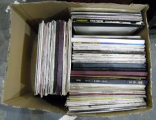 Quantity of long playing records, mainly classical including Julian Bream, Cole Porter, etc (1 box)