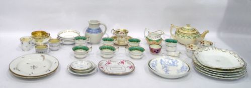 Quantity of late 18th/early 19th century china