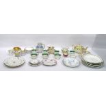 Quantity of late 18th/early 19th century china