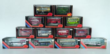 Quantity of Exclusive First Edition diecast model buses (14)