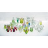 Quantity of mid 20th century decorative glassware