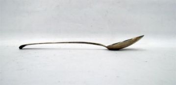 Silver Old English pattern basting spoon, London 1