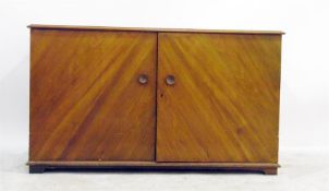 Large specimen cabinet with five internal drawers