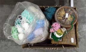 Quantity of knitting and sewing equipment includin