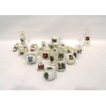 Quantity of crested china