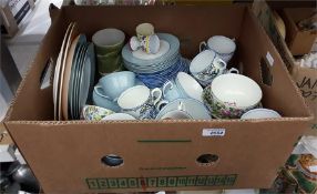Assorted ceramics including Sylvan Superior cups a