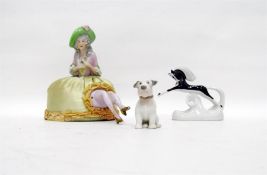 Bing & Grondhal porcelain model of a terrier, a Ru