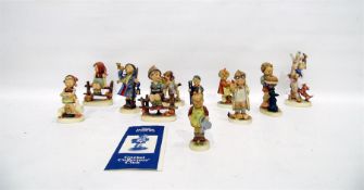 Collection of Goebel Hummel figures (11)