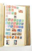 Album of GB stamps from three margin 1D black (SG), Ed 7th to 1-used, G62 10-used, ER2 £1 used, RE