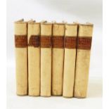 Fine bindings to include 'delle opere di M. Gionvanni Boccacci...' Firenze 1723 red and black