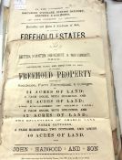 Auction Particulars for the sale of lots and parcels of land - Sutton, Stanton Harcourt and