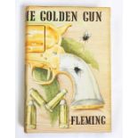 Fleming, Ian  "The Man with the Golden Gun", 1965, black cloth, gilt titles, dj not price clipped