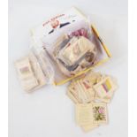 Quantity of Kensita's silk cigarette cards to include 'Flags' and other silk cigarette cards to