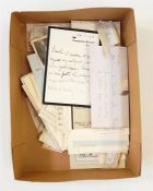 Quantity of ephemera to include House of Commons letters signed by Hugh Fraser, J A McWilliam and