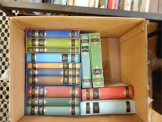 Folio society including Trollope, Anthony volumes, two boxed sets of three and seven in slip covers,